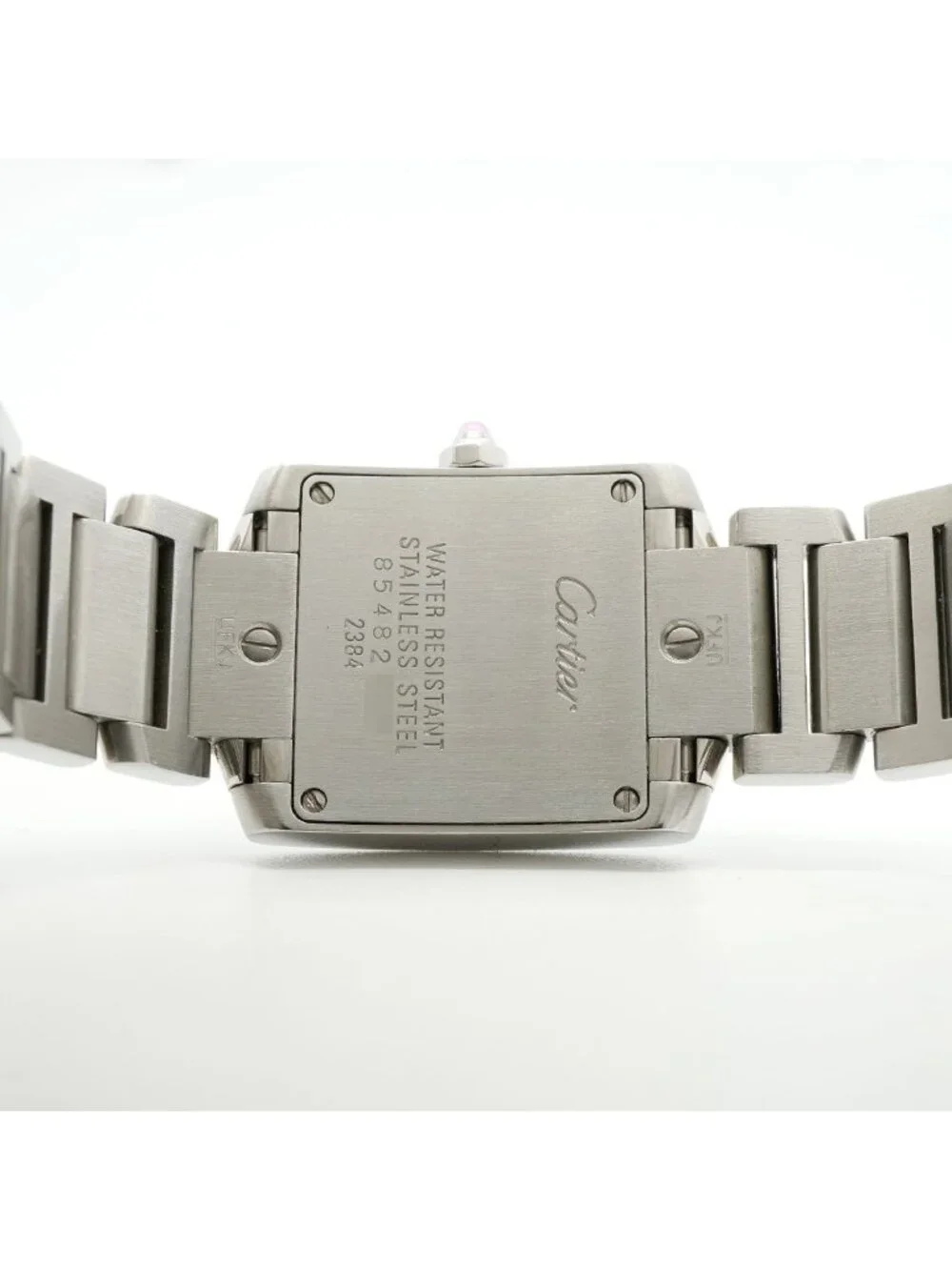 Cartier Tank Francaise SM Pink Dial Watch